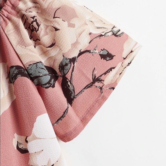 🤩HP🤩🌷$3for$30🌷 Dusty  pink floral blouse - Picture 3 of 6